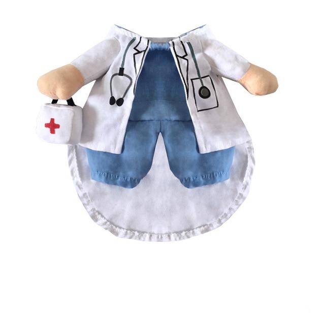 Doctor & Nurse Pet Outfits-Furbaby Friends Gifts