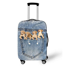 Load image into Gallery viewer, Dog-Themed Suitcase Protective Covers-Furbaby Friends Gifts