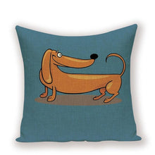 Carica l&#39;immagine nel visualizzatore di Gallery, Doxie Dachshund Cushion Covers!-Furbaby Friends Gifts