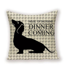 Charger l&#39;image dans la galerie, Doxie Dachshund Cushion Covers!-Furbaby Friends Gifts