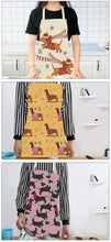 Carregar imagem no visualizador da galeria, Doxie Dachshund Kitchen Apron-Furbaby Friends Gifts