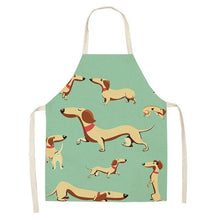 Load image into Gallery viewer, Doxie Dachshund Kitchen Apron-Furbaby Friends Gifts