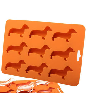 Doxie Ice Cube/ Baking Tray-Furbaby Friends Gifts