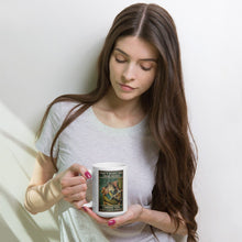Laden Sie das Bild in den Galerie-Viewer, &#39;Drink Tea and Know Things&#39; Ceramic Mug-Furbaby Friends Gifts