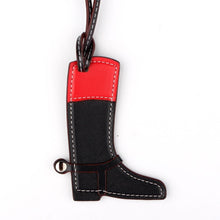 Laden Sie das Bild in den Galerie-Viewer, Equestrian Boot &amp; Handbag Leather Tassels-Furbaby Friends Gifts