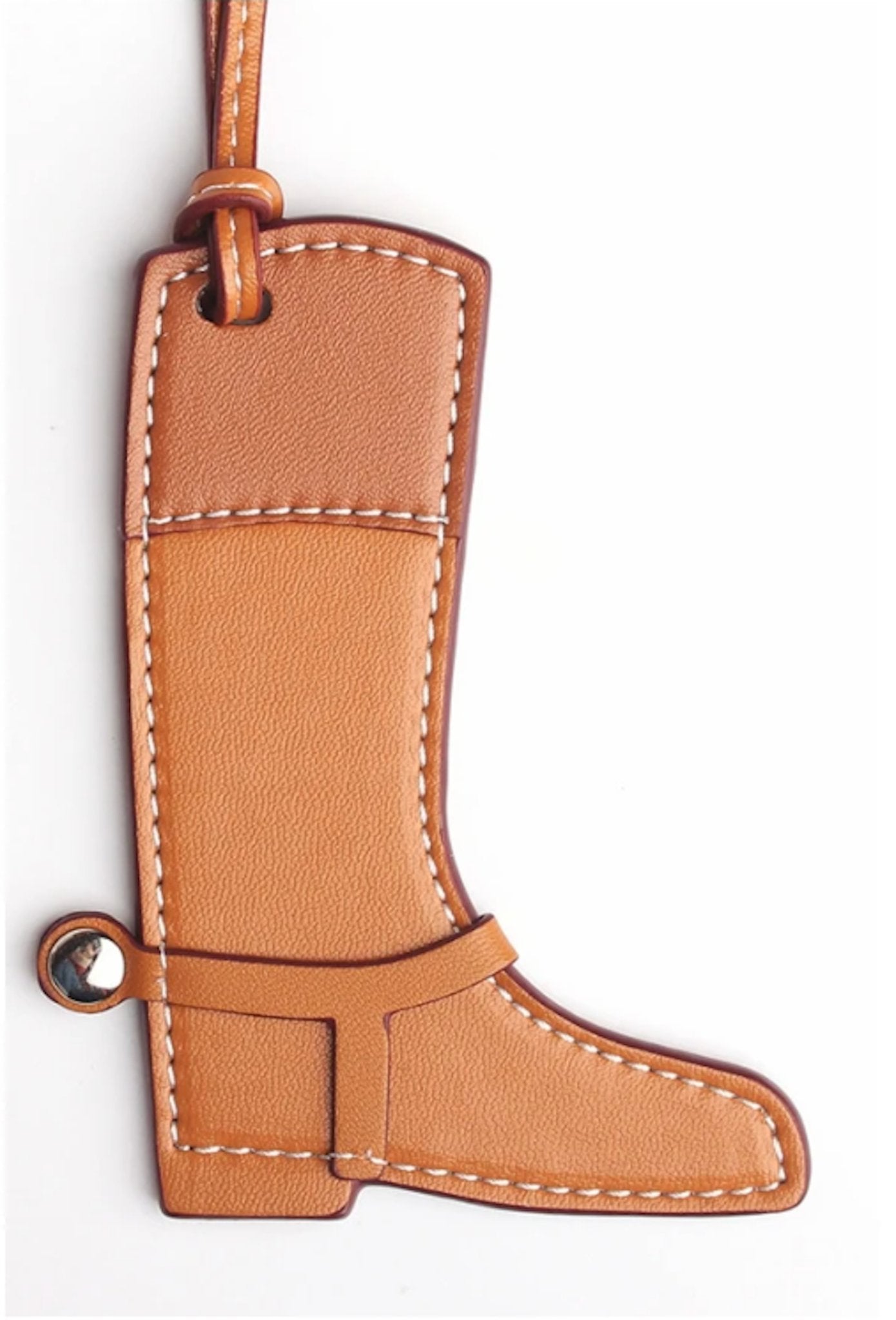 Equestrian Boot & Handbag Leather Tassels-Furbaby Friends Gifts