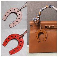 Load image into Gallery viewer, Equestrian Boot &amp; Handbag Leather Tassels-Furbaby Friends Gifts