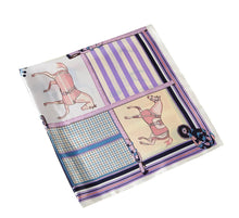 Load image into Gallery viewer, Large Equestrian Print Silky Scarves-Furbaby Friends Gifts