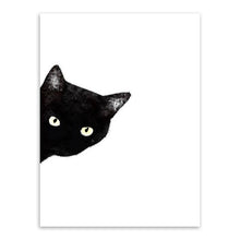 Carica l&#39;immagine nel visualizzatore di Gallery, &#39;Eye Spy&#39; Kitty Canvas Prints-Furbaby Friends Gifts