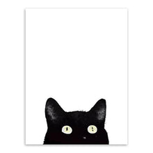 Cargar imagen en el visor de la galería, &#39;Eye Spy&#39; Kitty Canvas Prints-Furbaby Friends Gifts