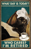 Fabulous Cat Canvas Posters-Furbaby Friends Gifts
