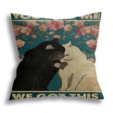 Load image into Gallery viewer, Fabulous Cat-Themed Cushion Covers-Furbaby Friends Gifts