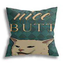 Cargar imagen en el visor de la galería, Fabulous Cat-Themed Cushion Covers-Furbaby Friends Gifts