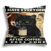 Carregar imagem no visualizador da galeria, Fabulous Cat-Themed Cushion Covers-Furbaby Friends Gifts