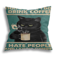 Fabulous Cat-Themed Cushion Covers-Furbaby Friends Gifts