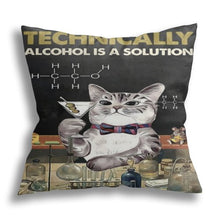 Cargar imagen en el visor de la galería, Fabulous Cat-Themed Cushion Covers-Furbaby Friends Gifts