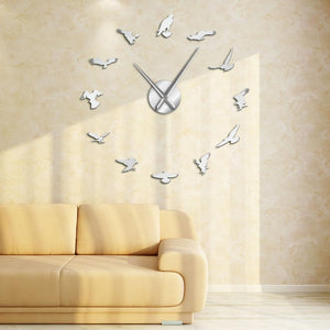 Falconry Wall Clock-Furbaby Friends Gifts