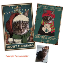 Afbeelding in Gallery-weergave laden, Festive Pets Wall Plaques-Furbaby Friends Gifts