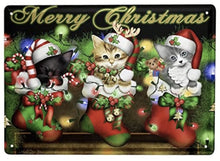 Afbeelding in Gallery-weergave laden, Festive Pets Wall Plaques-Furbaby Friends Gifts