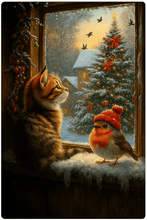 Load image into Gallery viewer, Festive Pets Wall Plaques-Furbaby Friends Gifts