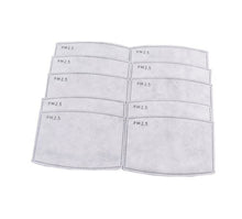 Carica l&#39;immagine nel visualizzatore di Gallery, Filter Packs for Face Masks: PM2.5 Refill Carbon Filters-Furbaby Friends Gifts