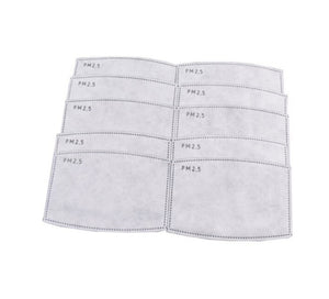 Filter Packs for Face Masks: PM2.5 Refill Carbon Filters-Furbaby Friends Gifts