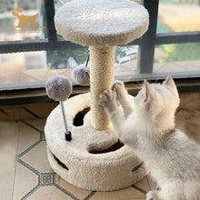 Carregar imagem no visualizador da galeria, Flowering Cat Tree Tower/ Scratching Post-Furbaby Friends Gifts