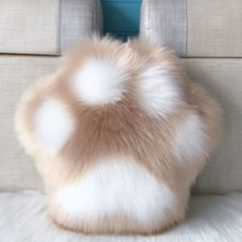 Load image into Gallery viewer, Fluffy Paw Shaped Cushions-Furbaby Friends Gifts