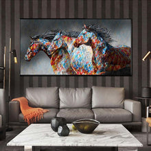 Charger l&#39;image dans la galerie, &#39;Freedom&#39; Abstract Canvas Oil Print-Furbaby Friends Gifts