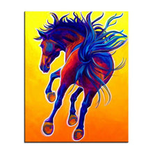 Charger l&#39;image dans la galerie, Frolicking Horse Canvas Oil Print-Furbaby Friends Gifts