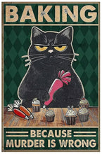 Load image into Gallery viewer, Funny Cat Plaques: Kitchen Collection-Furbaby Friends Gifts