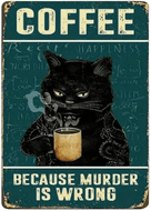 Funny Cat Plaques: Kitchen Collection-Furbaby Friends Gifts