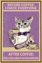 Charger l&#39;image dans la galerie, Funny Cat Plaques: Kitchen Collection-Furbaby Friends Gifts