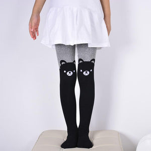 Girl's Kitty Cat Pantyhose-Furbaby Friends Gifts
