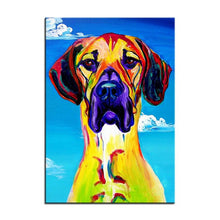 Load image into Gallery viewer, Great Dane Canvas Oil Print-Furbaby Friends Gifts