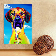 Load image into Gallery viewer, Great Dane Canvas Oil Print-Furbaby Friends Gifts