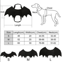 Carregar imagem no visualizador da galeria, Halloween Bat Wings-Furbaby Friends Gifts