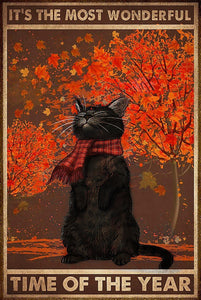 Halloween Cat Plaques-Furbaby Friends Gifts