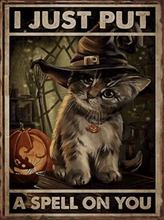 Charger l&#39;image dans la galerie, Halloween Cat Plaques-Furbaby Friends Gifts