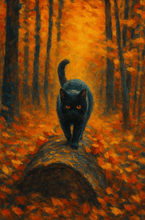 Charger l&#39;image dans la galerie, Halloween Cat Plaques-Furbaby Friends Gifts