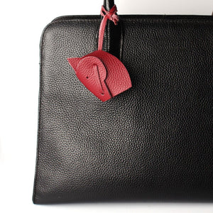 Handmade Leather Horse Head Bag Tassels/ Keychain-Furbaby Friends Gifts