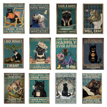 Charger l&#39;image dans la galerie, Hilarious Cat-Themed Postcards (12 Pack)-Furbaby Friends Gifts