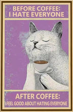 Laden Sie das Bild in den Galerie-Viewer, Hilariously Risqué Kitty Plaques-Furbaby Friends Gifts