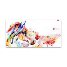 Carregar imagem no visualizador da galeria, &#39;Horse Dreams&#39; Canvas Oil Print-Furbaby Friends Gifts