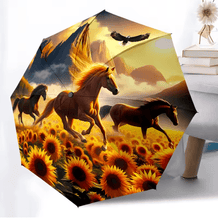 Load image into Gallery viewer, Horse Print Umbrellas-Furbaby Friends Gifts