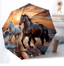 Load image into Gallery viewer, Horse Print Umbrellas-Furbaby Friends Gifts