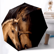 Load image into Gallery viewer, Horse Print Umbrellas-Furbaby Friends Gifts