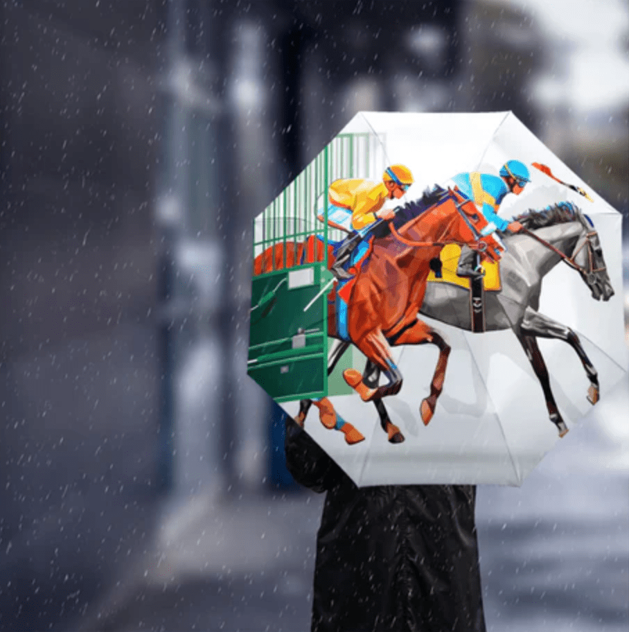 Horse Print Umbrellas-Furbaby Friends Gifts