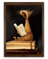 How to Meow at 3AM Orange Cat Canvas Poster-Furbaby Friends Gifts
