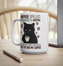 Load image into Gallery viewer, 'I Don't Give An EEFFOC' Ceramic Mug-Furbaby Friends Gifts